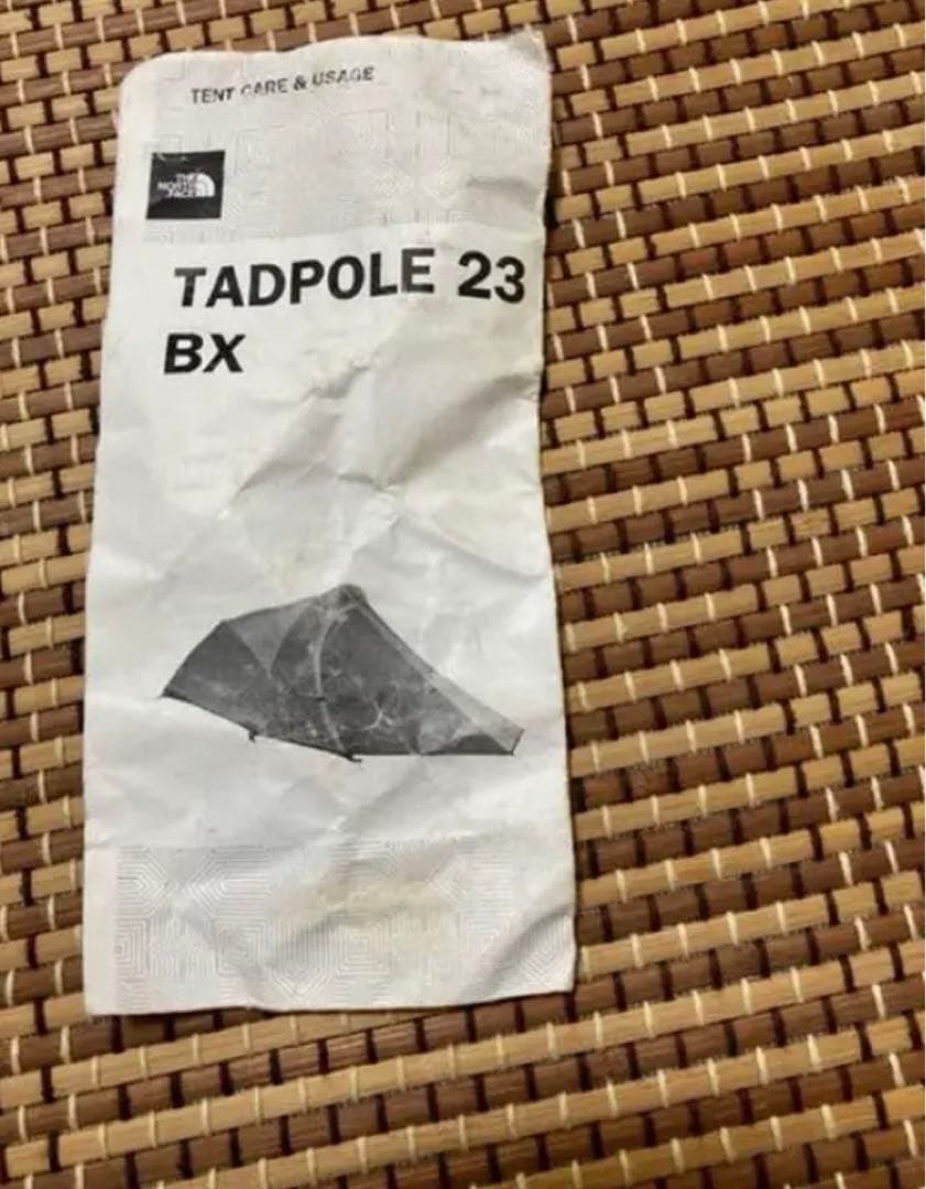 THE NORTH FACE TADPOLE 23 BX 希少