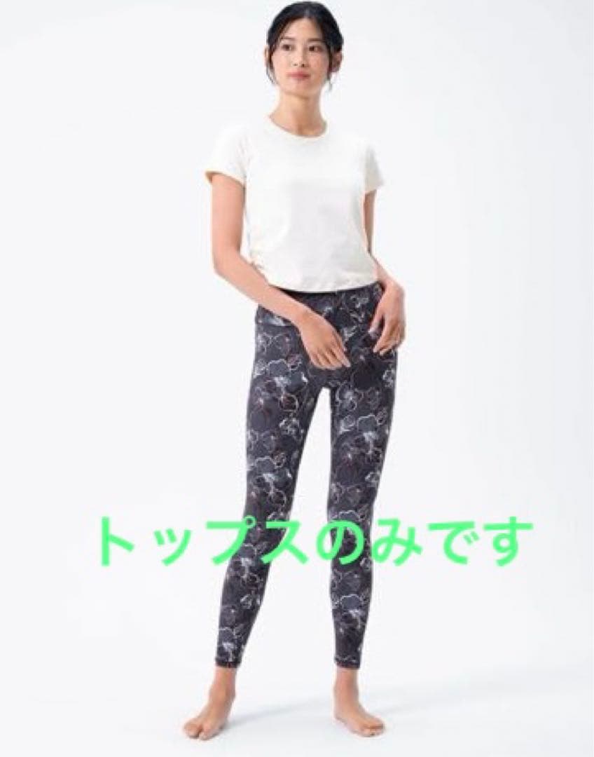 【SUKALA】サイドギャザーカップ付きTee Mサイズ オフホワイト新品