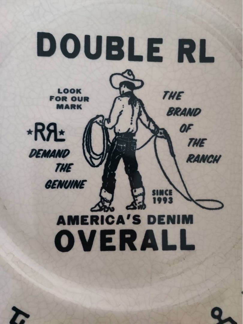 ダブルアールエルDOUBLE RL アメリカのデニムオーバーオール 皿 RRL