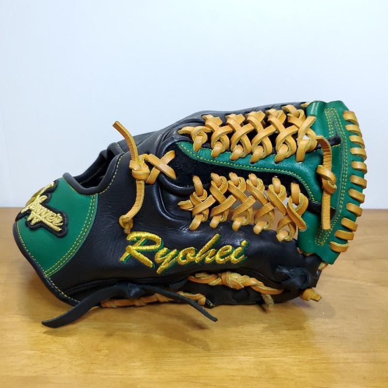 久保田スラッガー 鳥谷モデル レプリカ 東京支店型付け 内野用 軟式グローブ