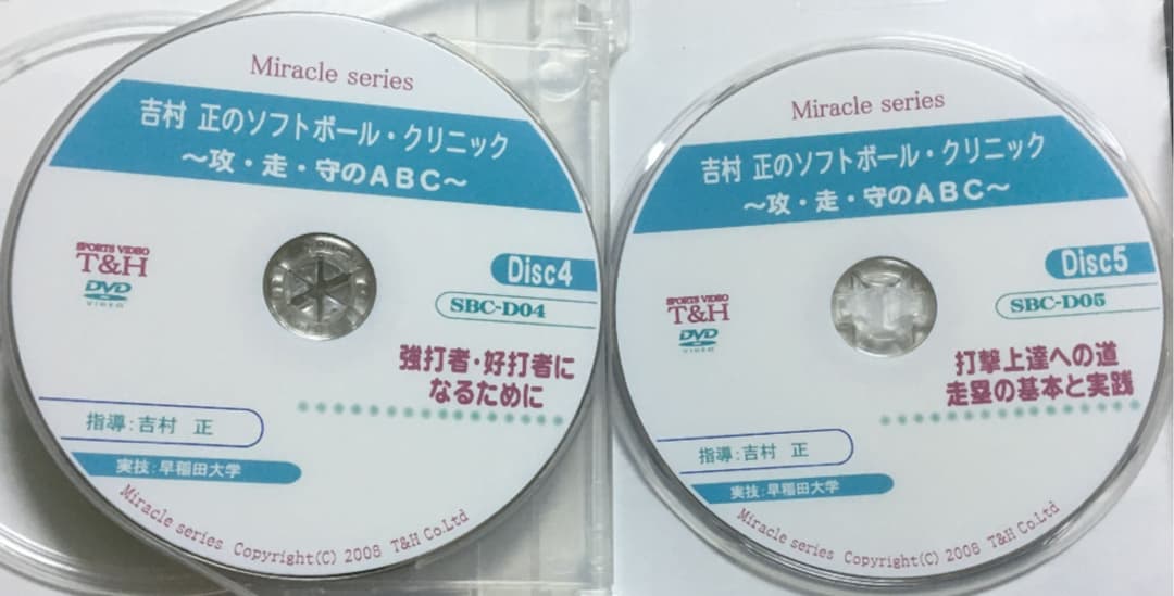吉村正のソフトボールクリニック　走・攻・守のABC