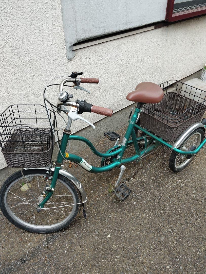 3輪自転車　ミムゴ　自転車譲渡証明書