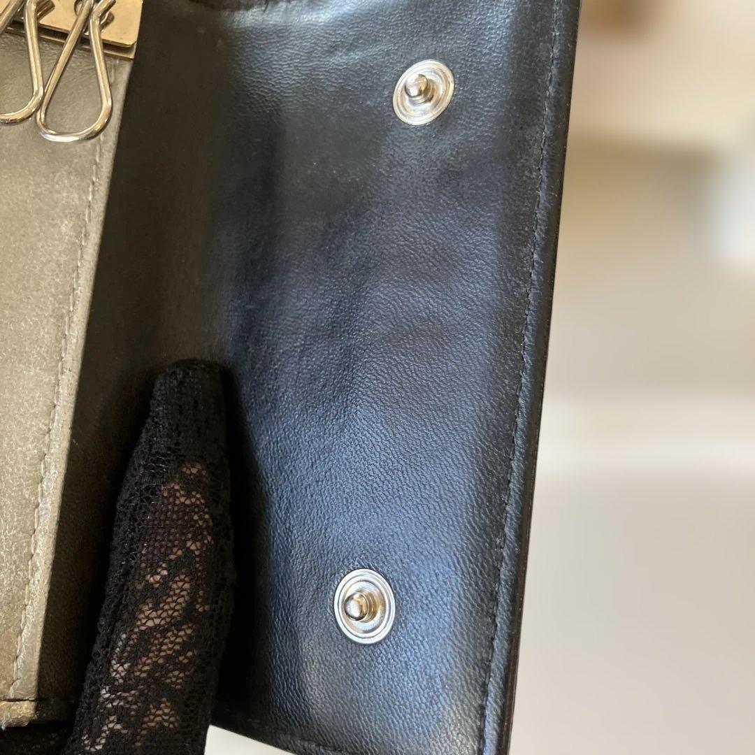 ［正規品］CHANEL キーケース　カメリア　シリアルシール付き