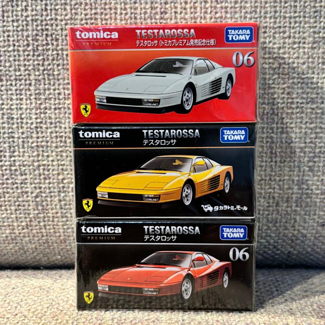 廃盤 トミカプレミアム テスタロッサ フェラーリ タカラトミーモール 発売記念