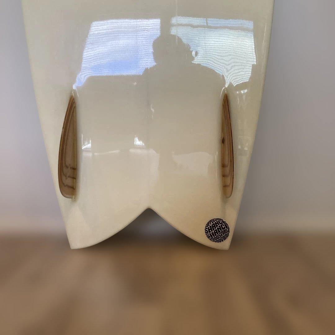 mojosurfboard ツインウッドオンフィンフィッシュ 4'6 138cm