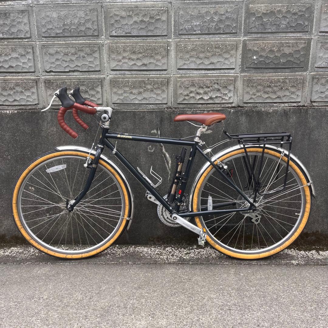 ARAYA アラヤ フェデラル ランドナー 自転車　旅使用　四国一周