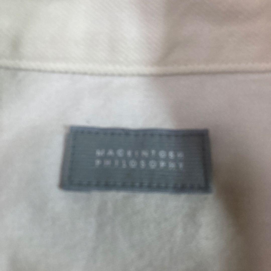 【美品】Mackintosh philosophy 　　　　　 ホワイトデニム