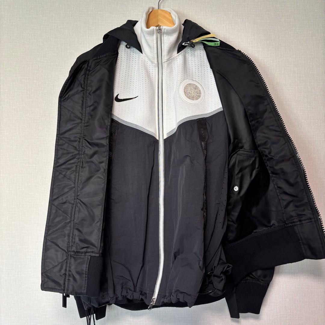 ⭐️58%OFF【レディース】NIKE × sacai コラボジャケット Lサイズ
