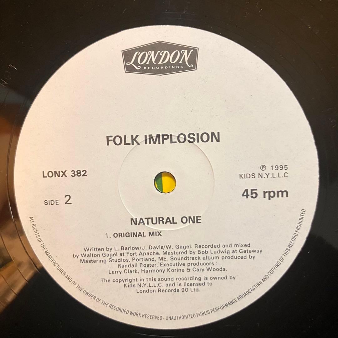 レコード Folk Implosion – Natural One サントラ