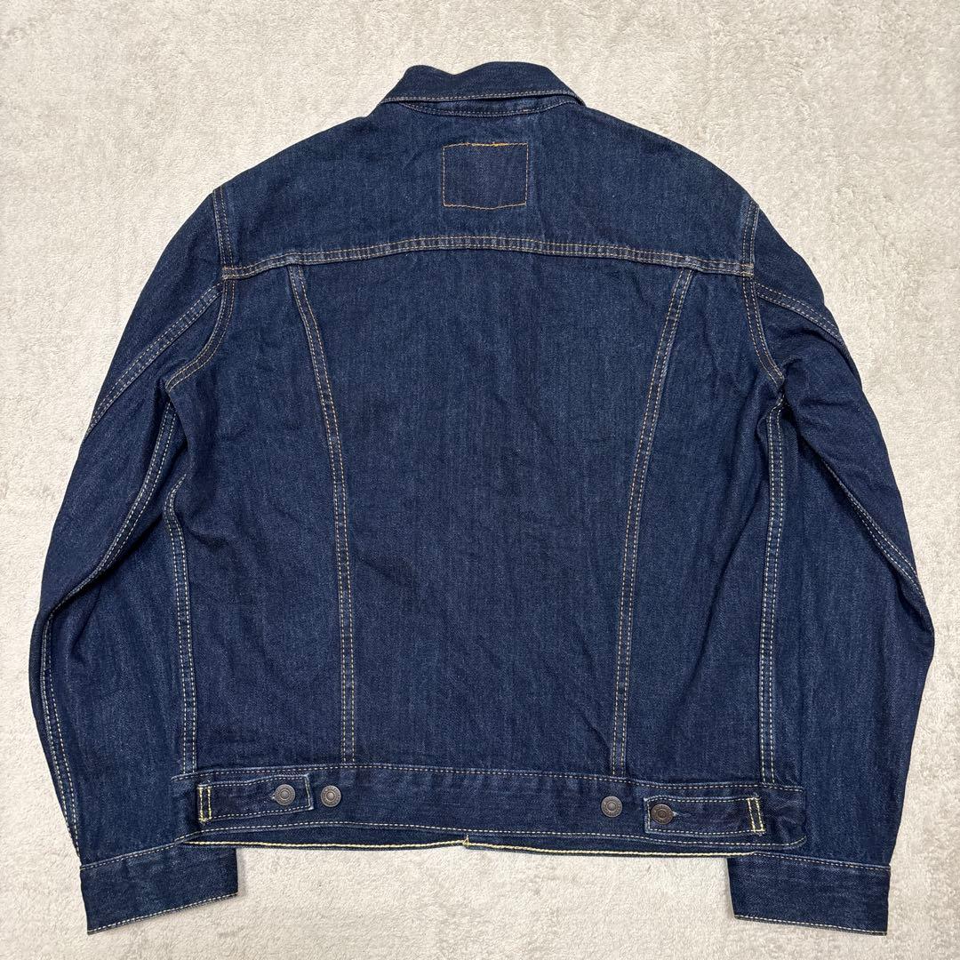 濃紺美品✨ M リーバイス 72334 デニムジャケット70506型 ポケ付き