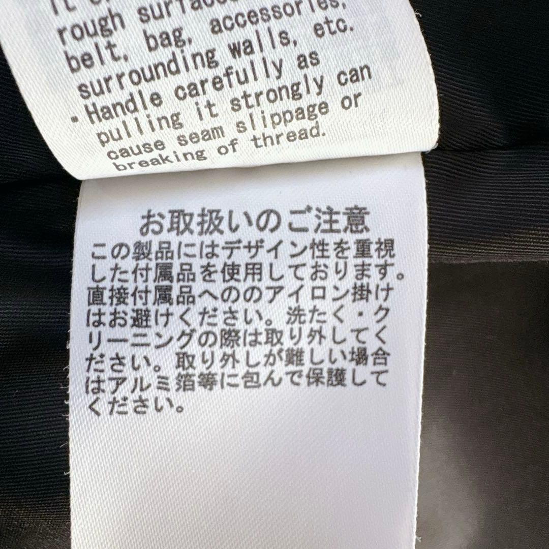 ♦︎美品♦︎CELFORD リネンライクパールネックロングジレ ブラック