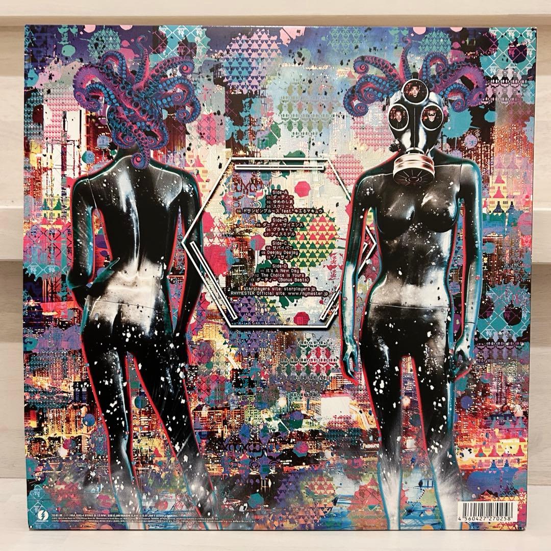 RHYMESTER ダーティーサイエンス レコード 2LP 日本語ラップ