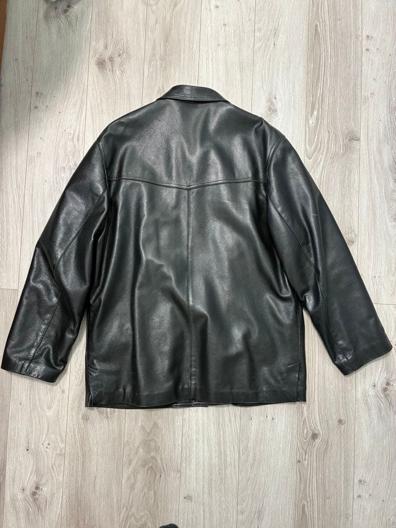 JIL SANDER カーコート レザー 00's raf simons