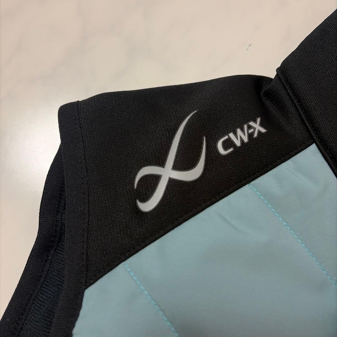 【新品未使用】CW-X 女性 ベストジャケット ノースリーブ ハイネック M