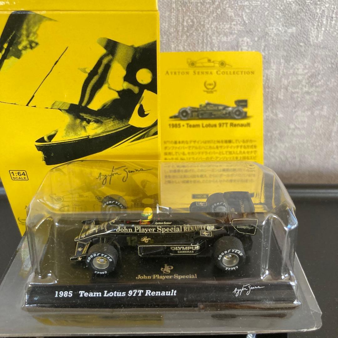 京商 F1 ロータス 97T アイルトン セナ JPS仕様　1/64