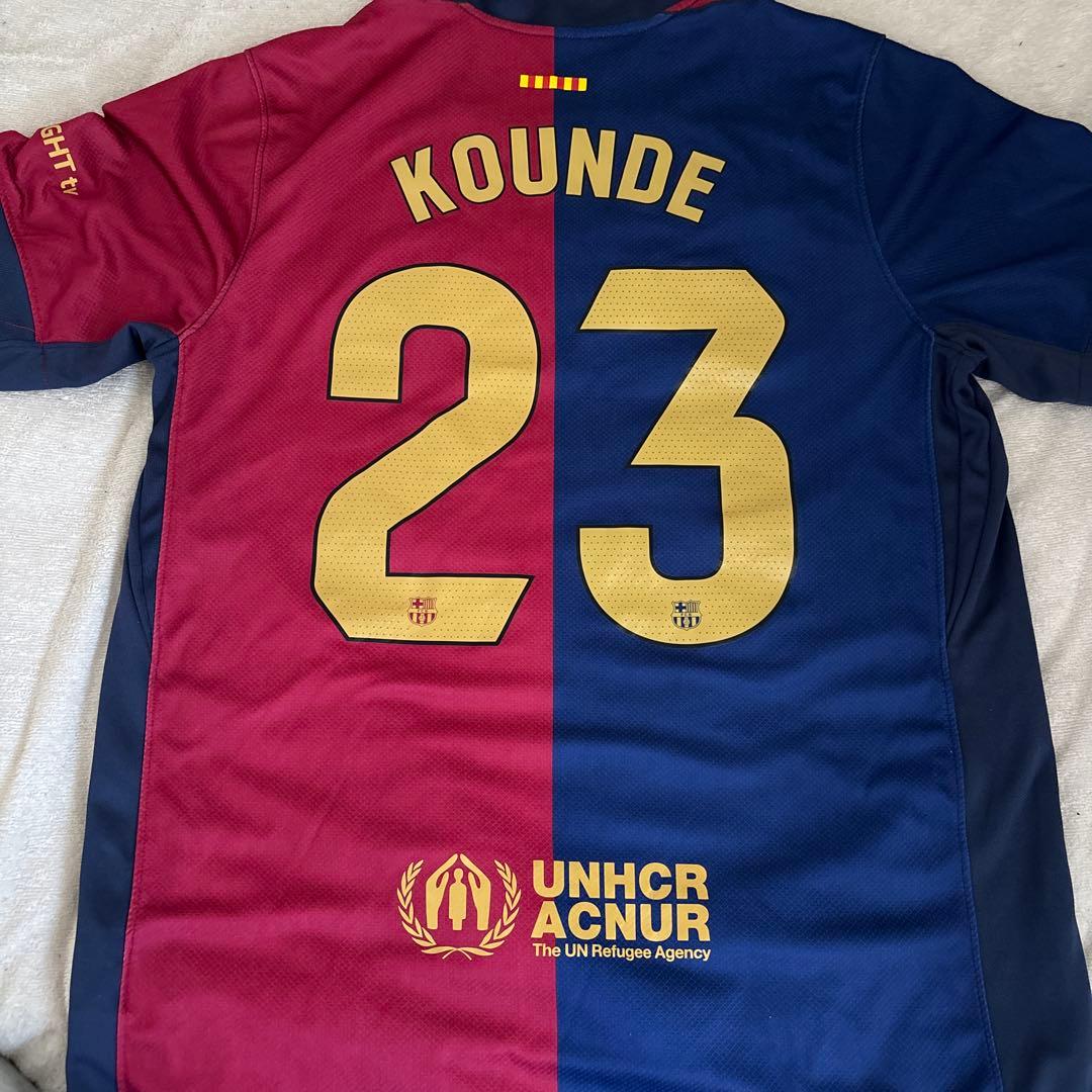 FC Barcelona Kounde 23番シャツ Nike