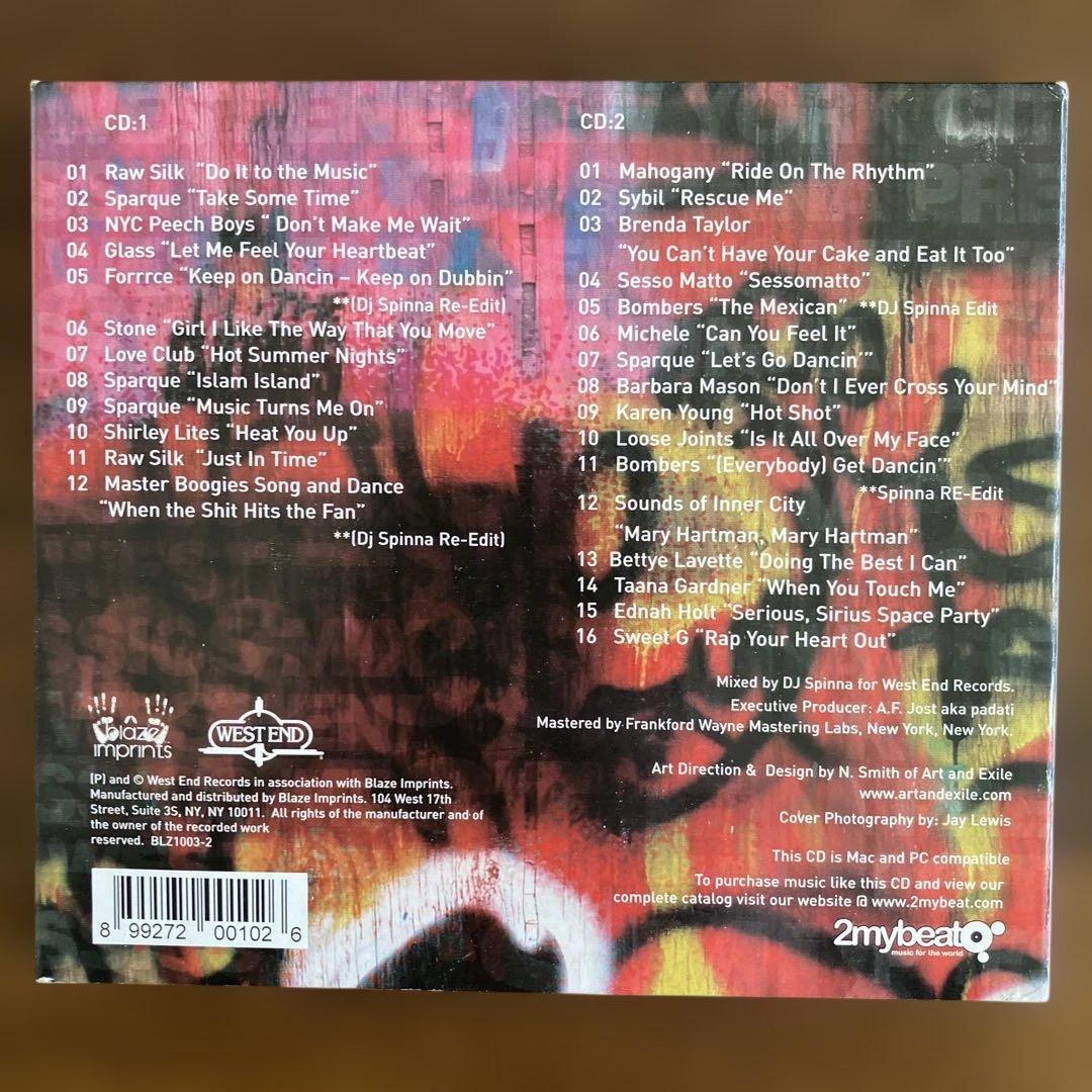 洋楽 DJ SPINNA THE WEST END NYC CLASSICS MIX