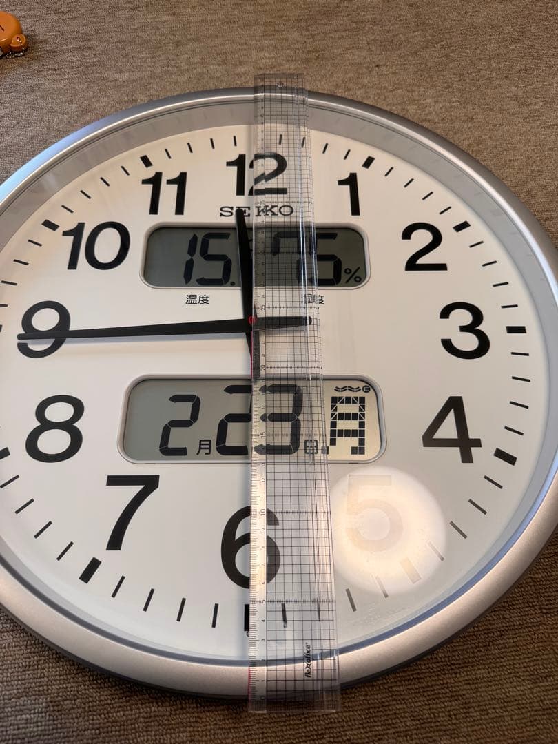 ⭐︎美品⭐︎ セイコー SEIKO 電波時計 掛け時計 KX237S オフィス