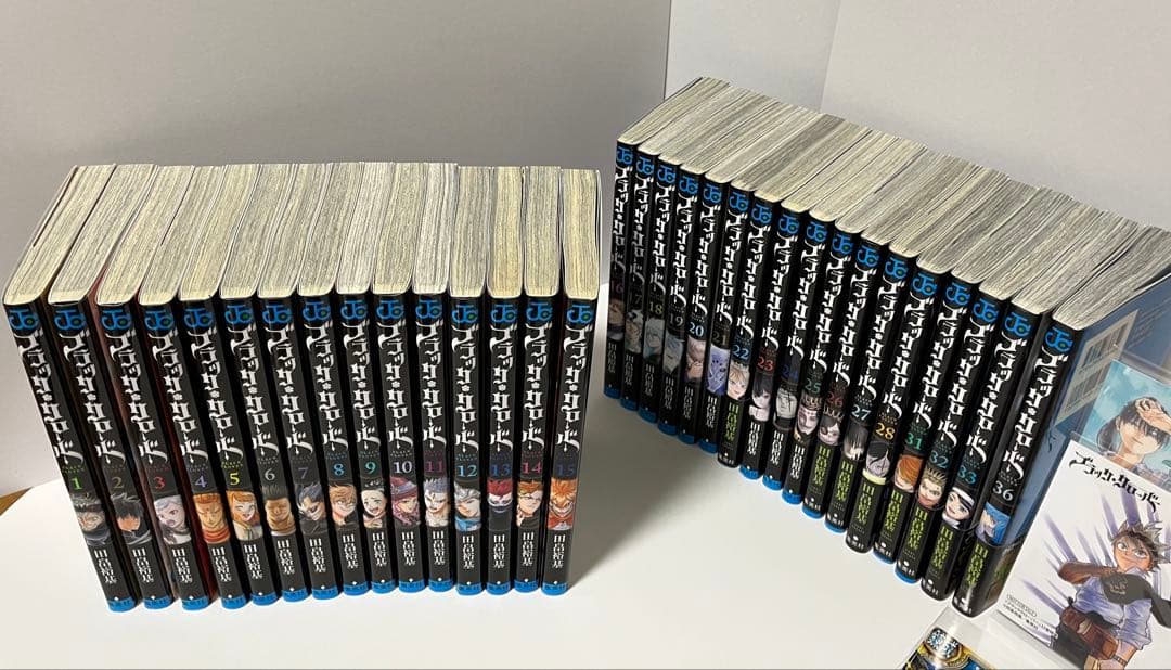 ブラッククローバー　1巻〜28巻　31巻〜33巻　36巻　＋購入特典付き！