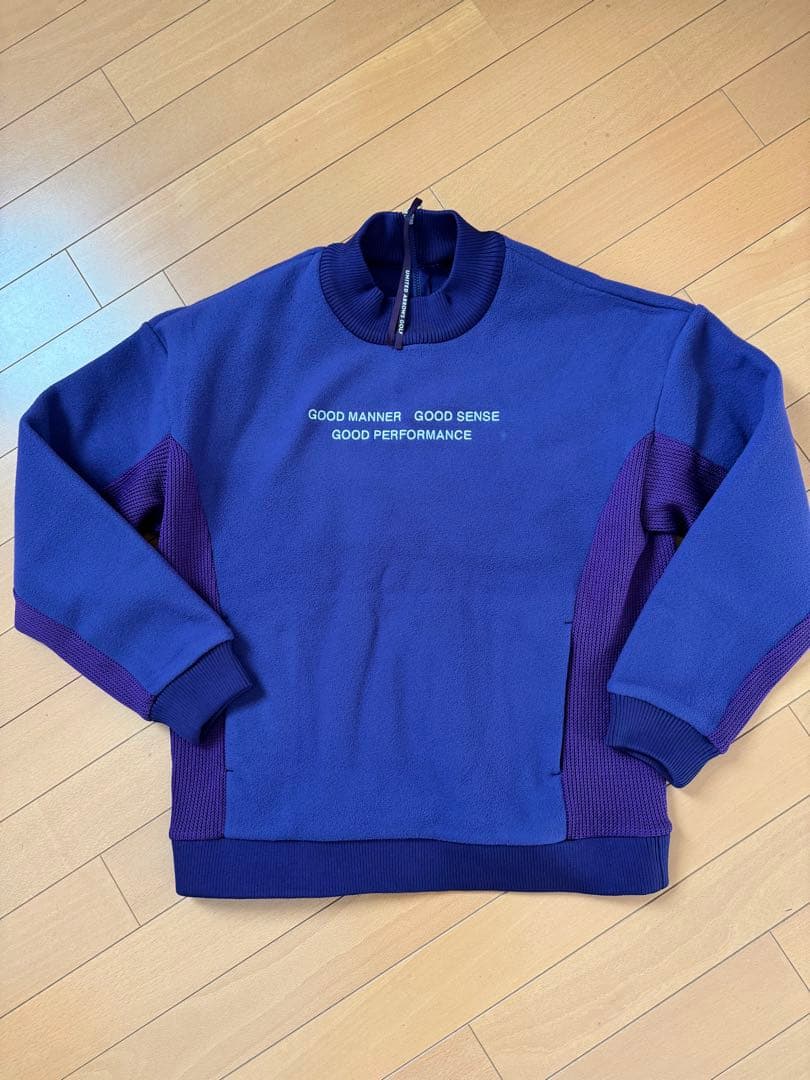 新品　UNITED ARROWS GOLF フリースセーターＳ