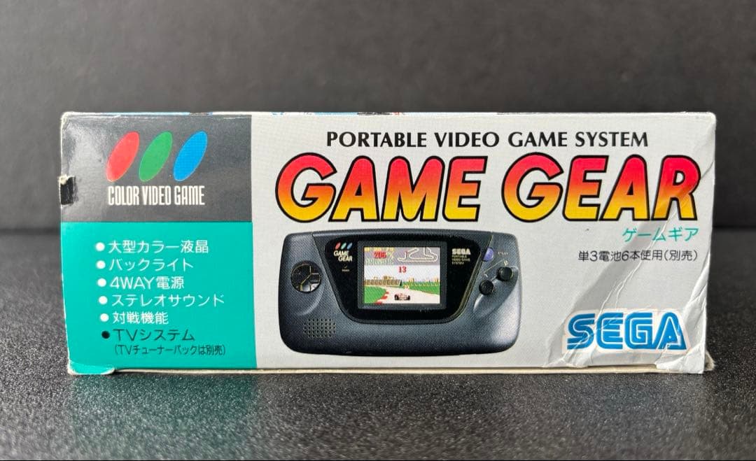 【新品未使用】SEGA GAME GEAR ゲームギア 本体 HGG-3210