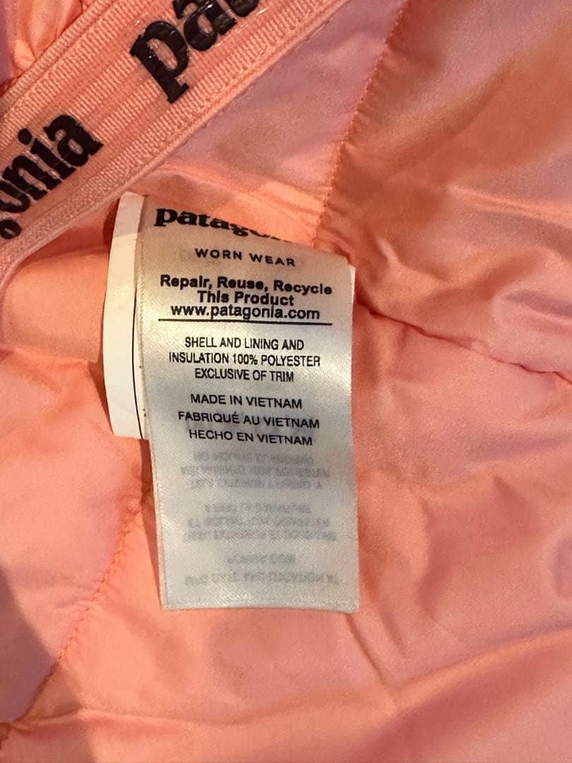 patagonia 子ども用スキーウェア 上下セットS7-8
