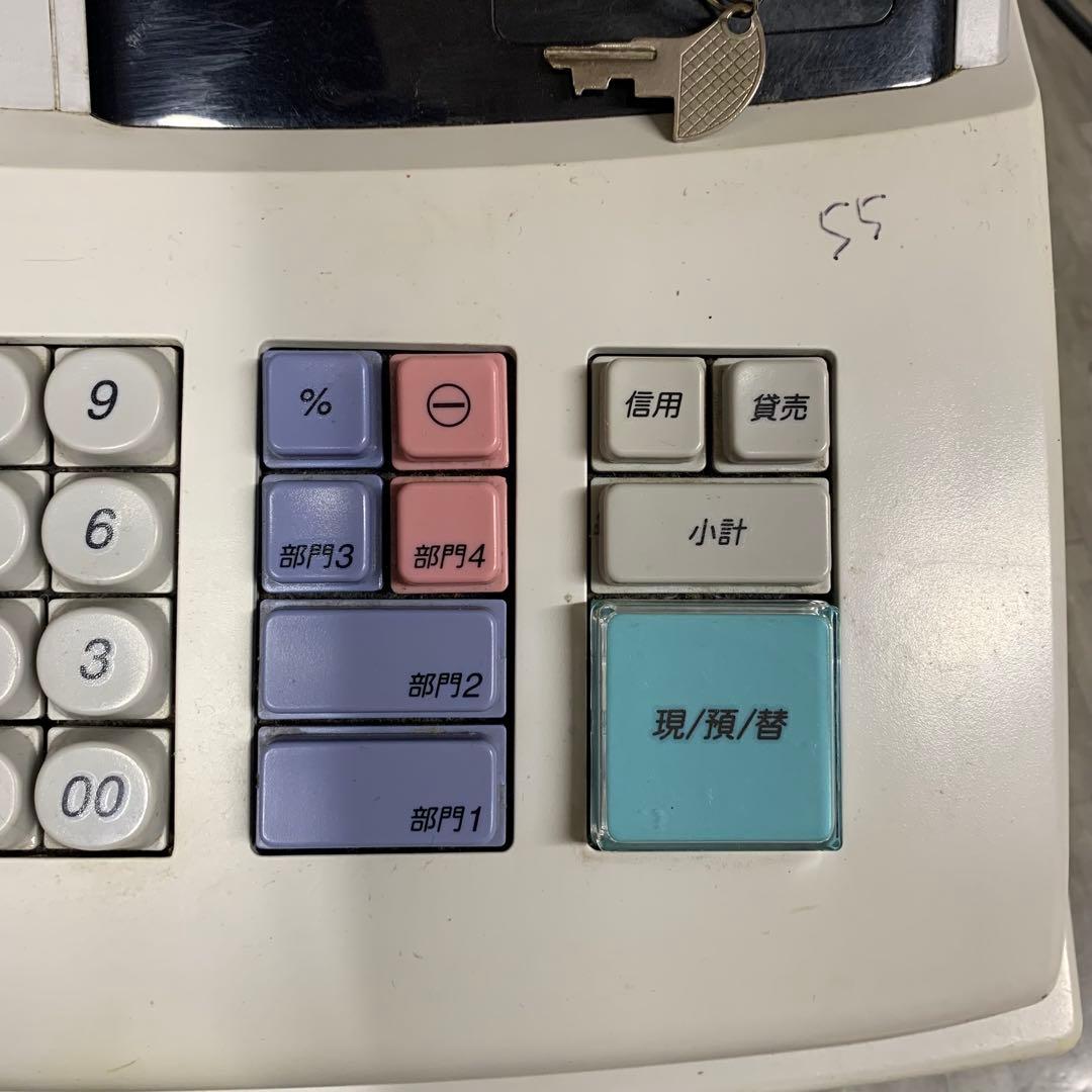 SHARP 電子レジスター XE-A127 店舗用品 レジ　ドロワーキー無し