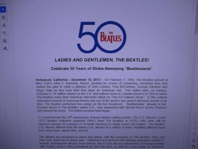 beatles u.s. albums box (RARE!!送料込)