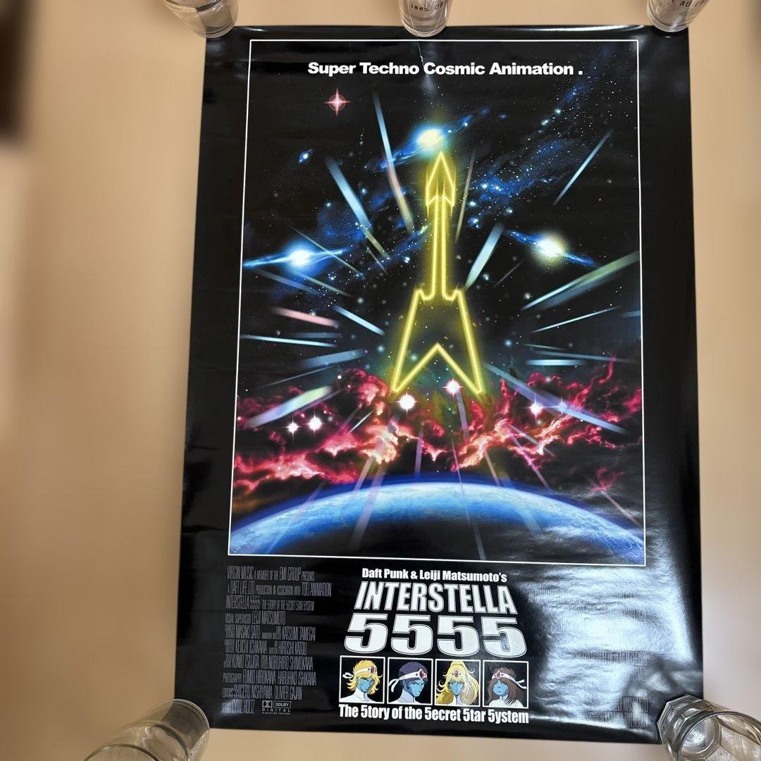 INTERSTELLA 5555 Daft Punk 映画ポスター B2サイズ
