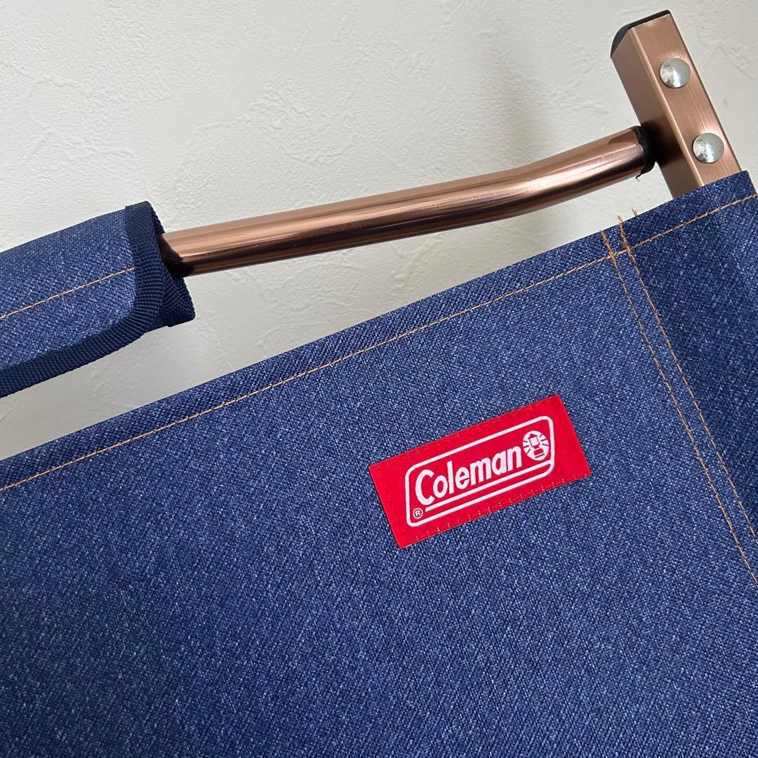 【新品】【廃盤】Coleman フォールディングチェア デニム 2脚 セット