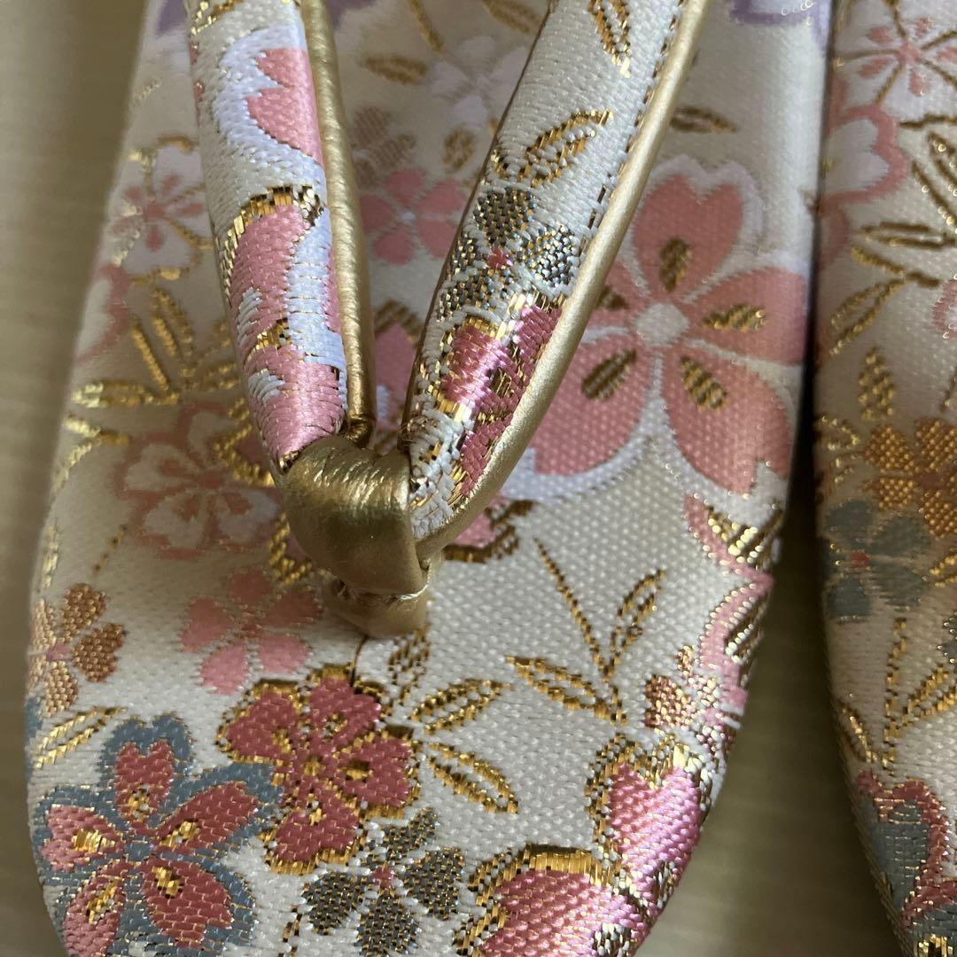 ★707 和装小物　草履　バック　セット