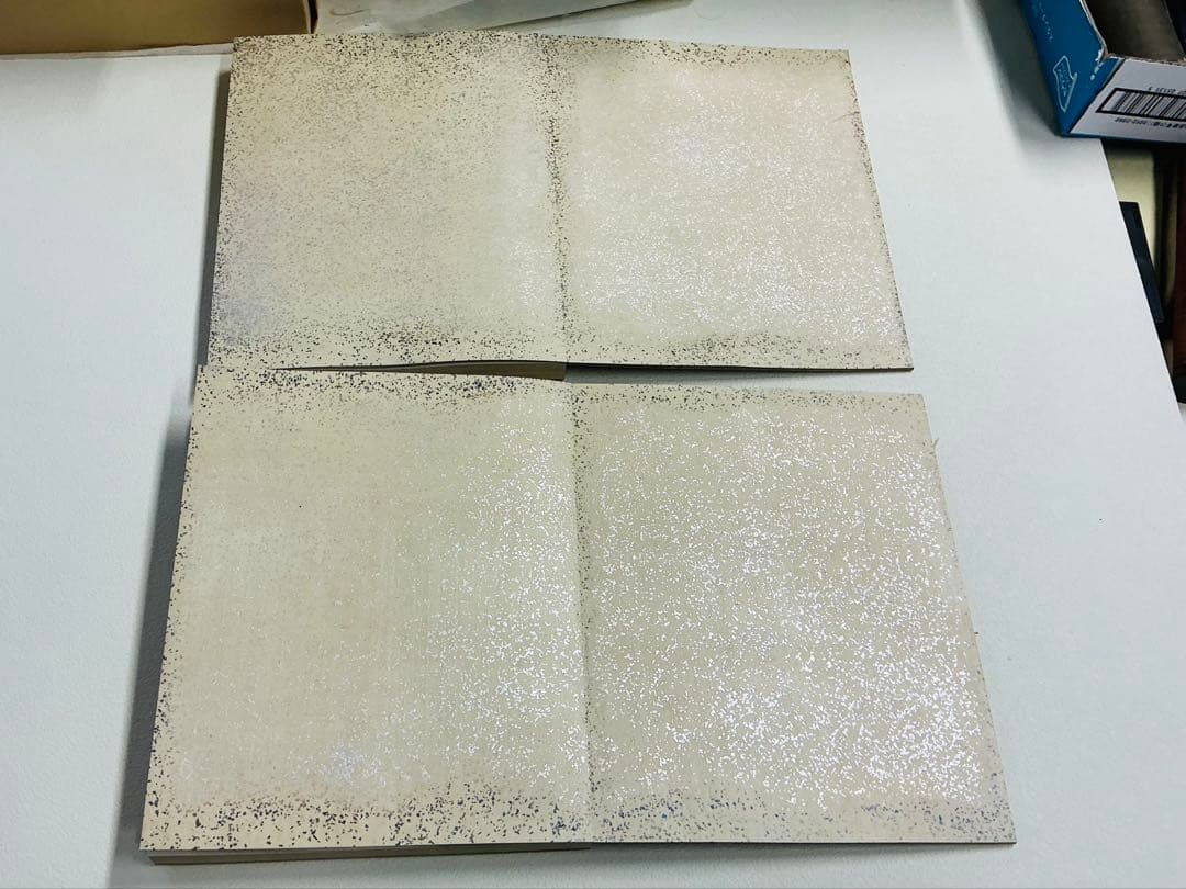 美品「松花堂真蹟 和漢朗詠抄色紙」2冊揃 帙付 油谷博文堂 松花堂昭乗