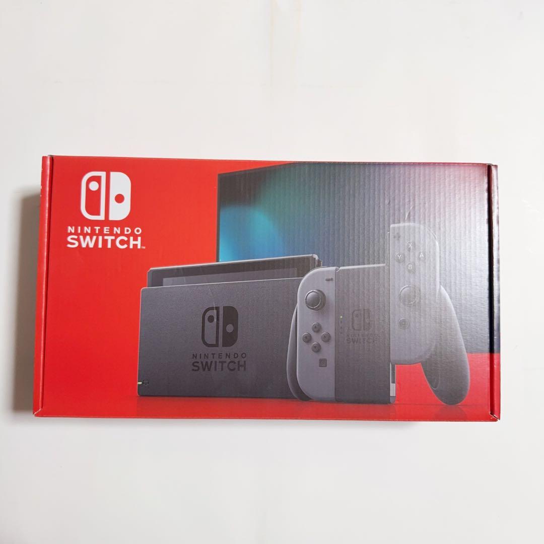 新品　Nintendo Switch 本体 グレー Joy-Con付き
