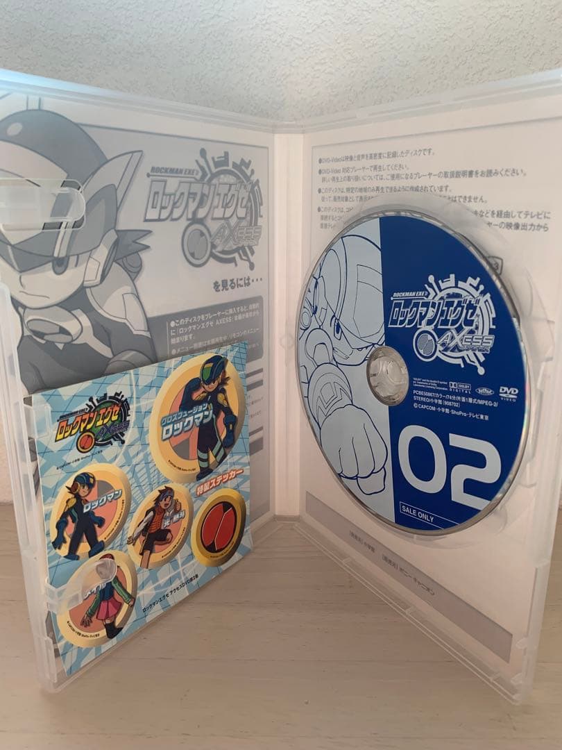 ロックマンエグゼ　アクセス　dvd まとめ売り
