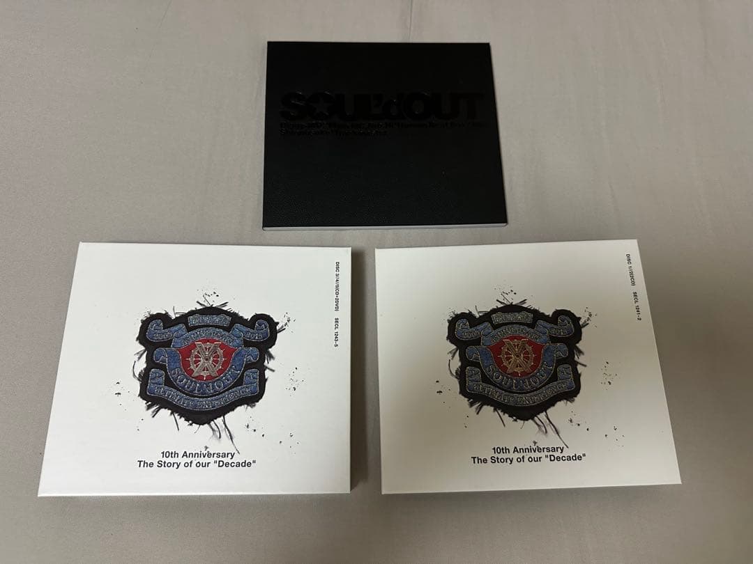 SOUL’d OUT Decade 完全生産限定盤 CD DVD ソウルドアウト
