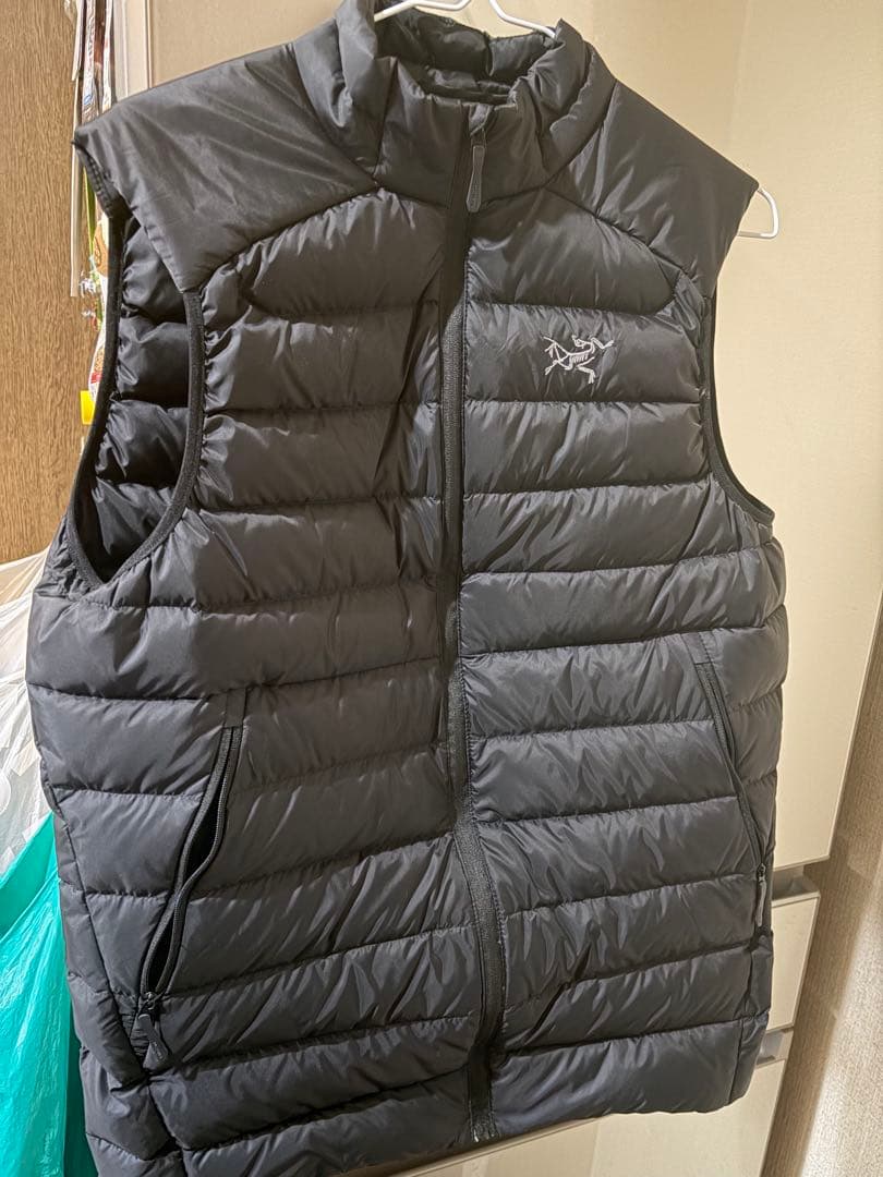 ARC'TERYX ダウンベスト ブラック　セリウム　ベスト　S メンズ