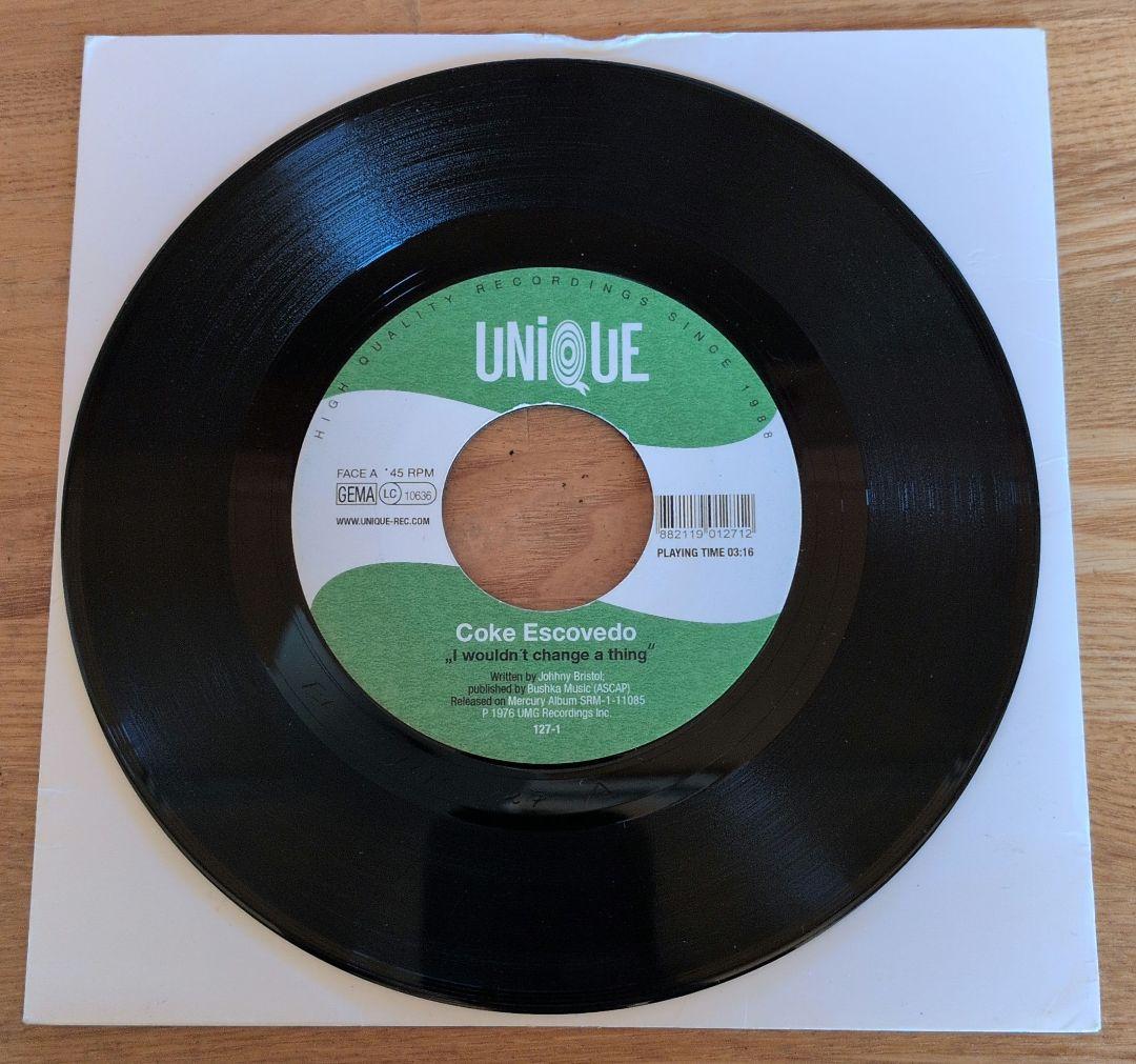 【レコード EP】Coke Escovedo
