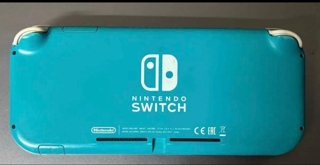 動作確認済 Switch Lite スイッチ ライト 本体 ターコイズ