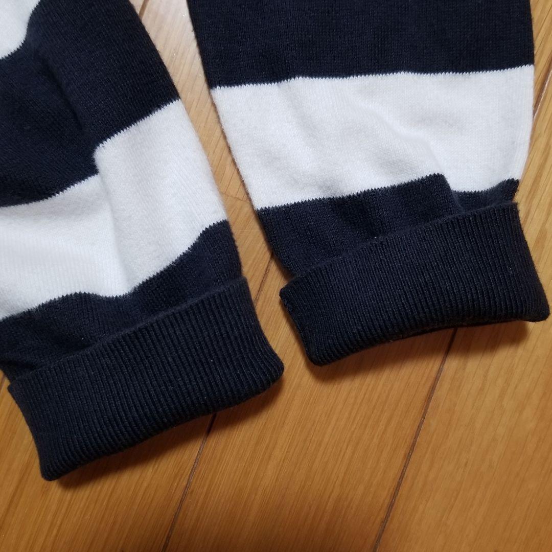 PEARLY GATES　パーリーゲイツメンズボーダーハイネックセーターサイズ5
