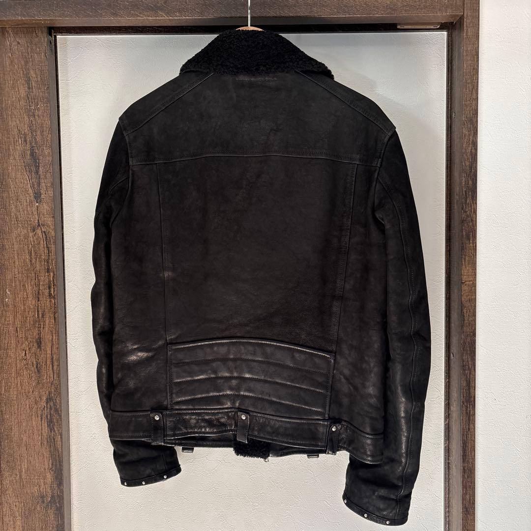 DIESEL BLACK GOLD ブラックレザージャケット