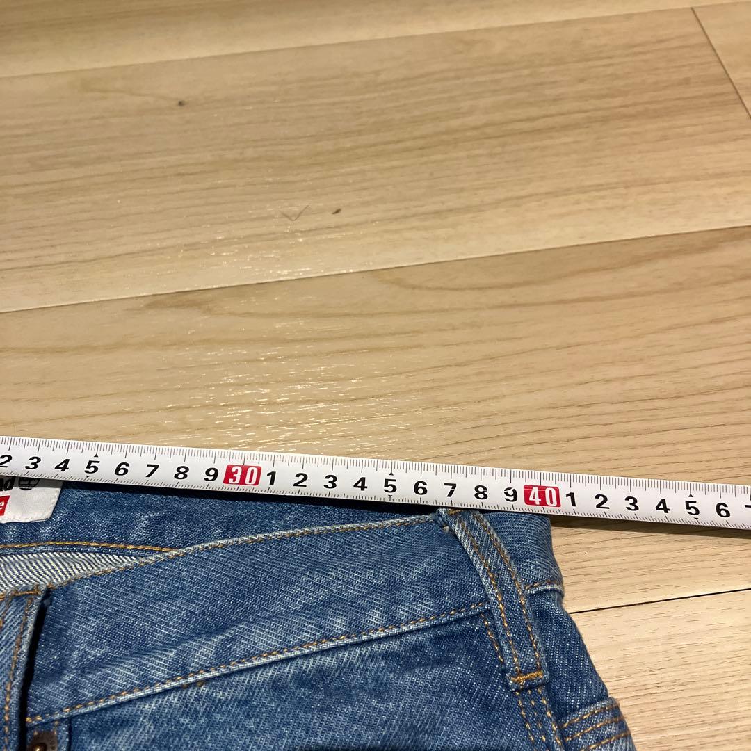 Supreme ティンバーランドダブルニーデニムカーゴパンツ インディゴブルー