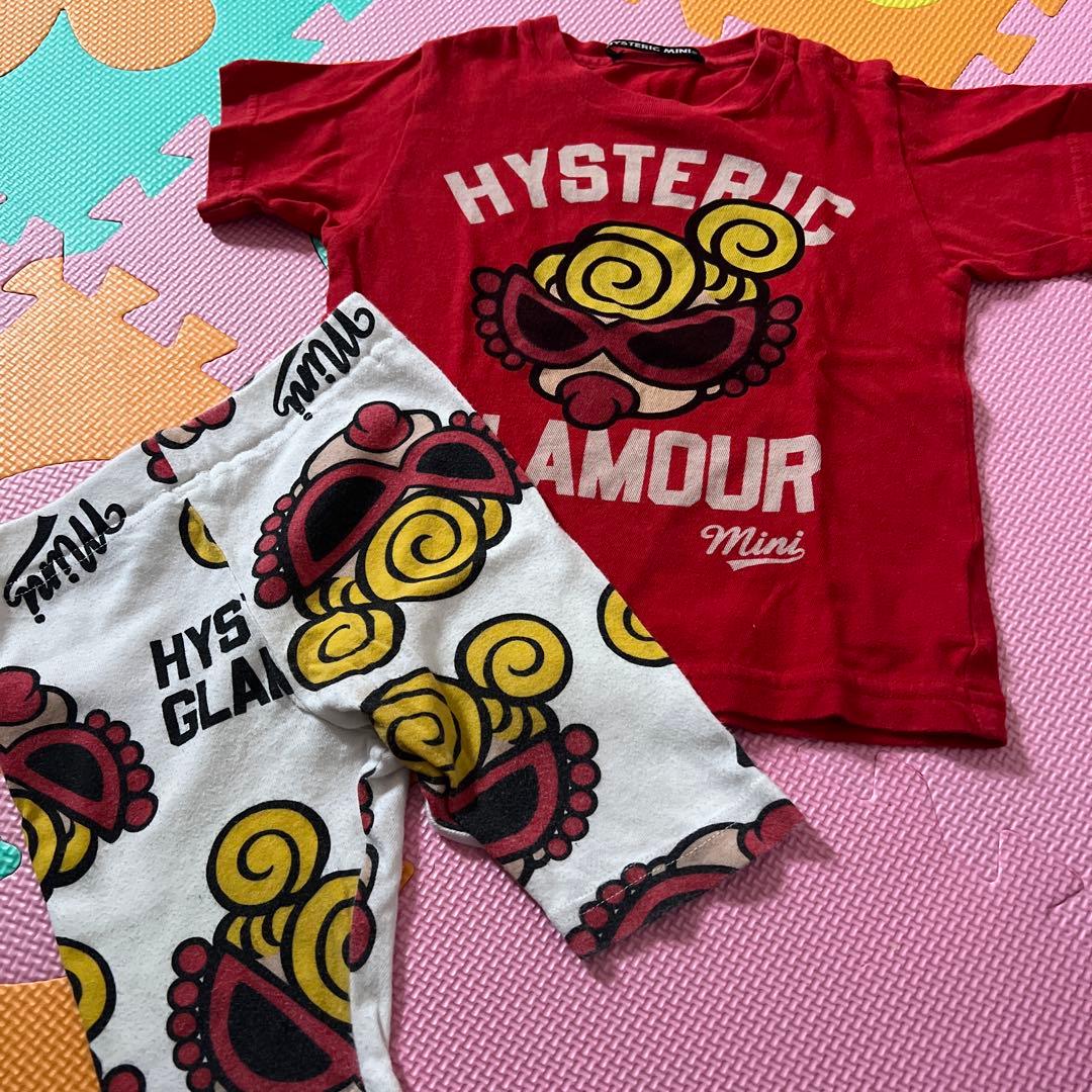 ☆*様 ヒステリックミニ ヒスミニ レギンス Tシャツ フェイス ミニちゃん