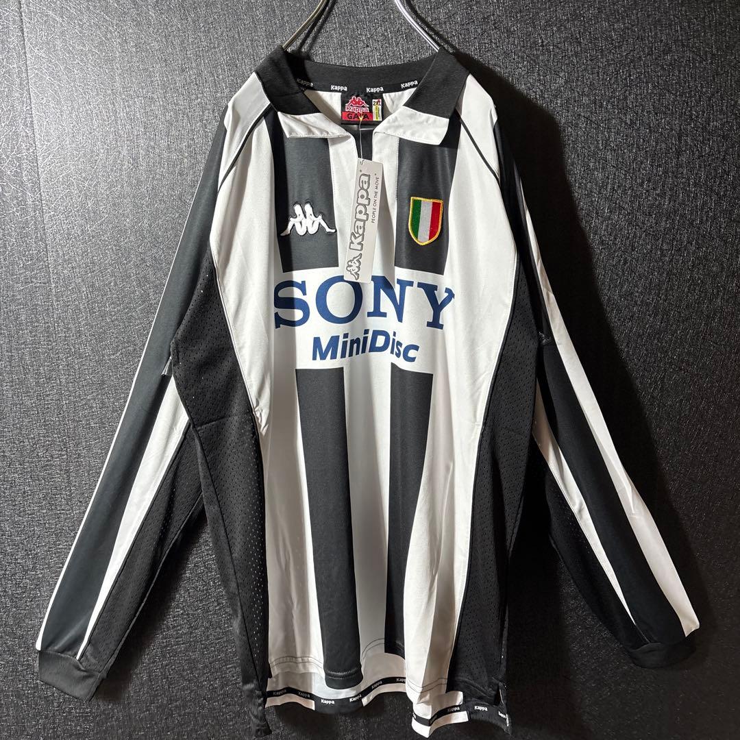 【★デルピエロ】 Kappa ユヴェントス サッカー ユニフォーム 長袖 2XL
