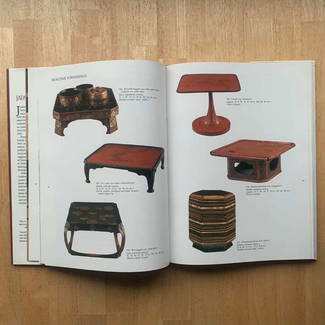 Traditional Japanese Furniture / 家具 / 英語