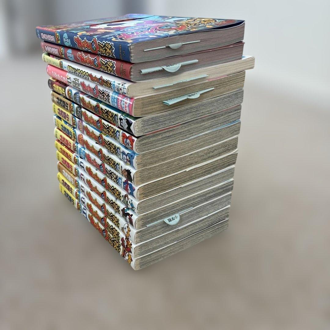妖怪ウォッチ1〜15 +α　/全て帯付き/1-3巻以外全て初版/一部カード付き