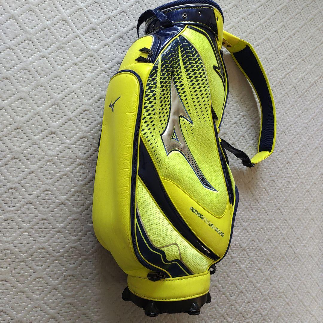 MIZUNO(ミズノ) ゴルフ キャディーバッグ ウェーブケイデンス (ライム)