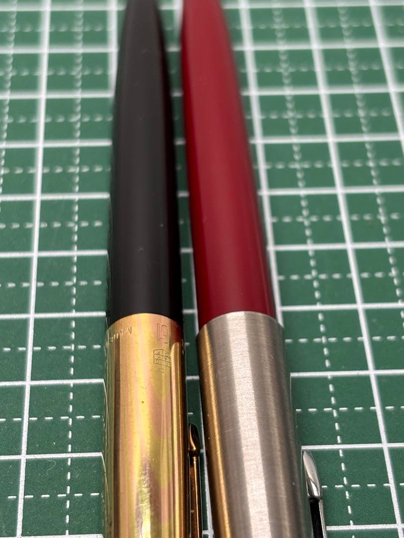 Parker61 2本セットポールペンシャープペンシル金張り 12K