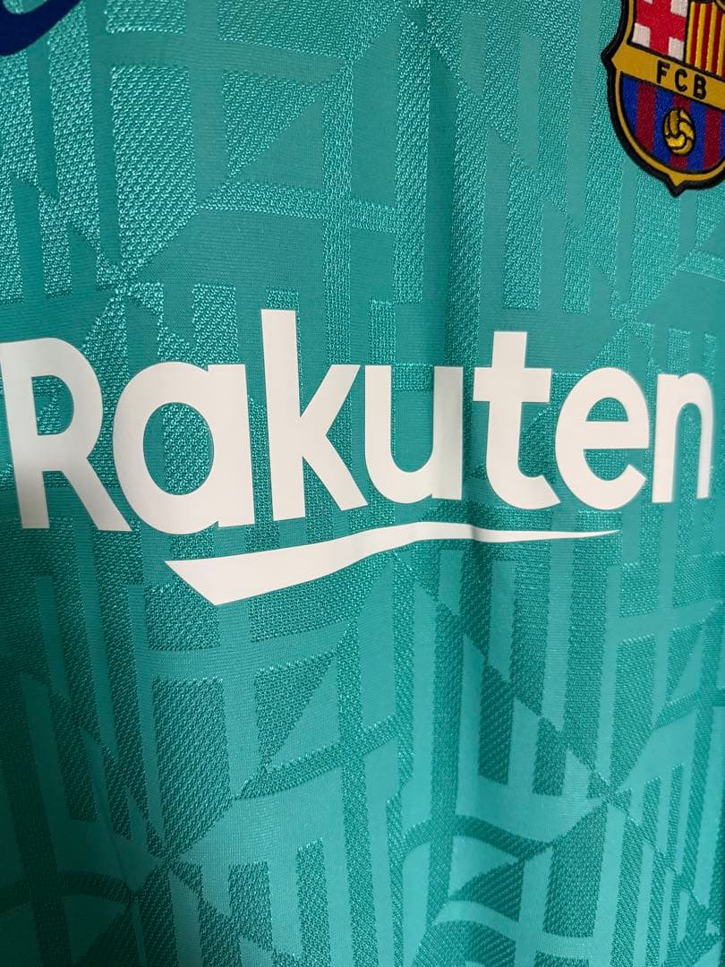 正規品❗️❗️バルセロナ メッシ 19-20 3rd オーセンティック　CL仕様