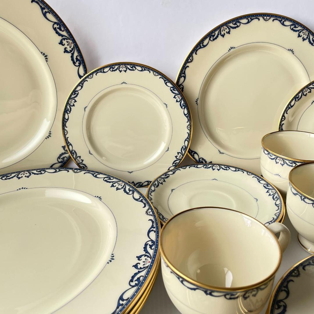 Lenox レノックス リバティ 食器セット 20点 4人分 皿 カップ