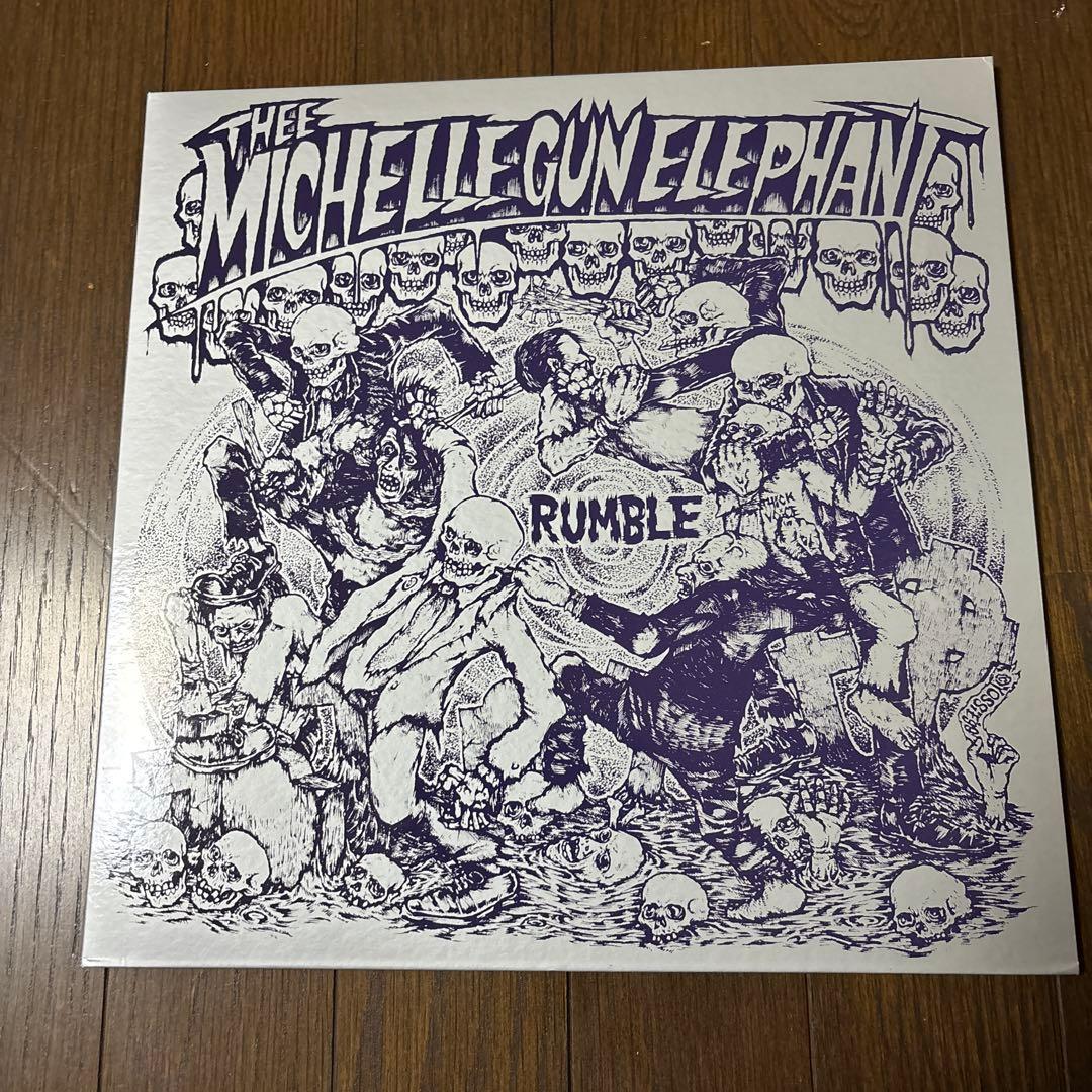 【美品】ミッシェルガンエレファント　RUMBLE レコード